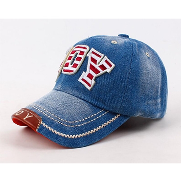 查看 Capwindow cowboy style baseball child cap with fashion embroidery 详情